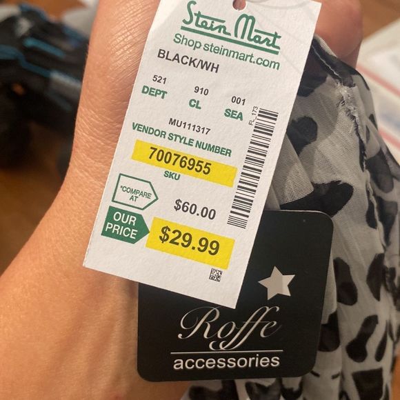 NWT Swimsuit Cover Up Leopard Aztec Print - Picture 3 of 3